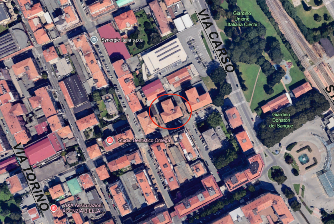 Ampio appartamento ristrutturato in vendita a Biella