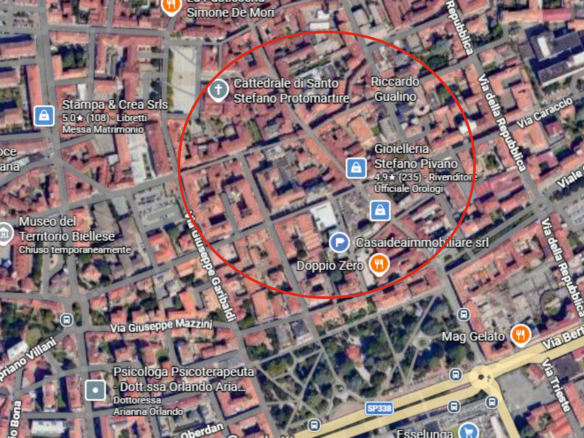Locale commerciale in vendita in Via Italia a Biella